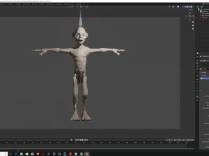 GOLLUM 3D Model