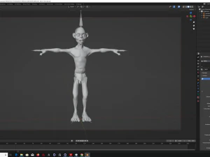 GOLLUM 3D Model