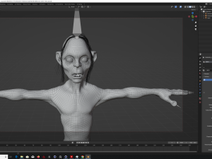 GOLLUM 3D 모델