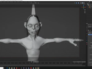 GOLLUM 3D Model