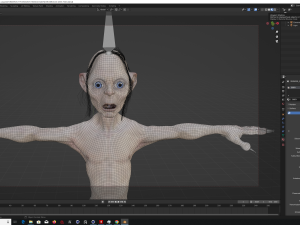 GOLLUM 3D 모델