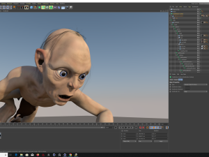 GOLLUM 3D 모델
