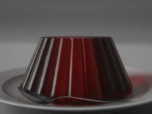 animated jelly 3D Model