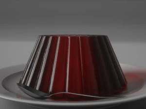 animated jelly 3D Model
