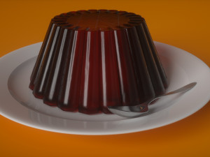 animated jelly 3D Model