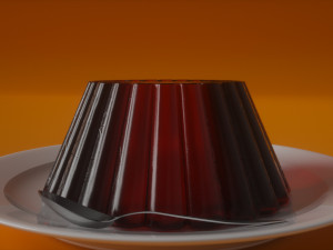 animated jelly 3D Model