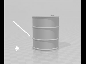 fuel barrel 3D Model
