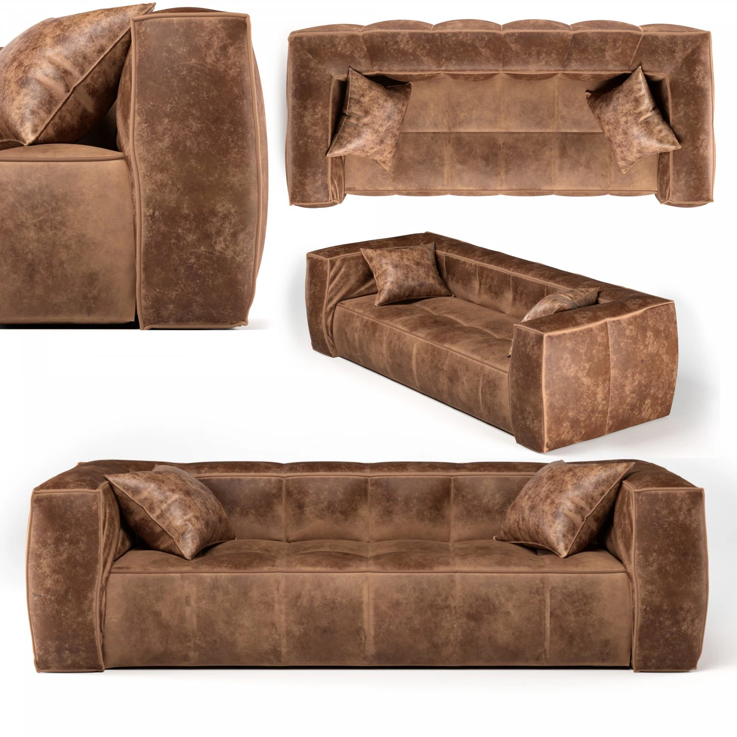 copa sofa 3D Model .c4d .max .obj .3ds .fbx .stl .blend 