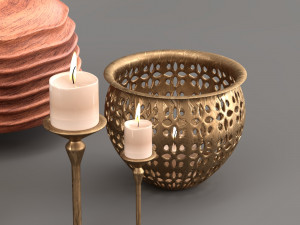 decorative set 3D Модель