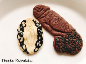 cutter cookie puss and penis 3D मॉडल