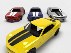 chevrolet camaro rs 3D मॉडल