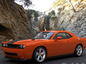 dodge challenger srt8 3D Model