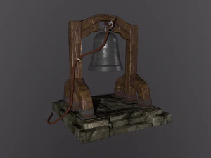 stylized bell 3D Model