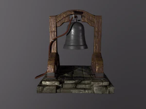 stylized bell 3D Model