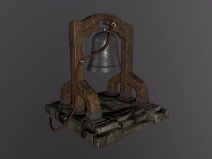 stylized bell 3D Model