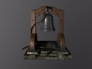 stylized bell 3D Model