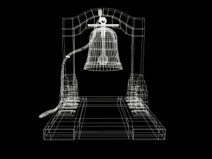 stylized bell Modelo 3D