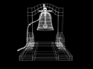 stylized bell 3D Model