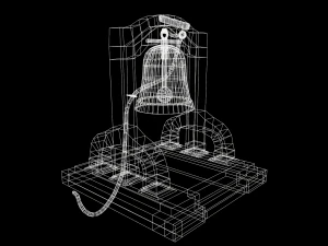stylized bell 3D Model