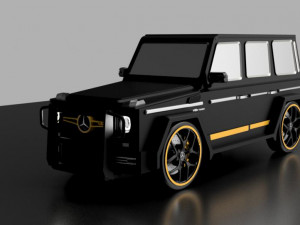 mercedes gwagon g63 amg 3D Model