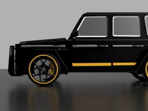 mercedes gwagon g63 amg 3D Model