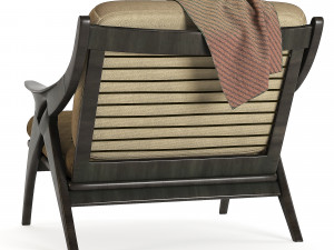 mid modern century chair Modèle 3D