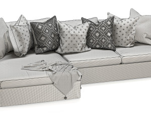 sofa serena lily 3Dモデル
