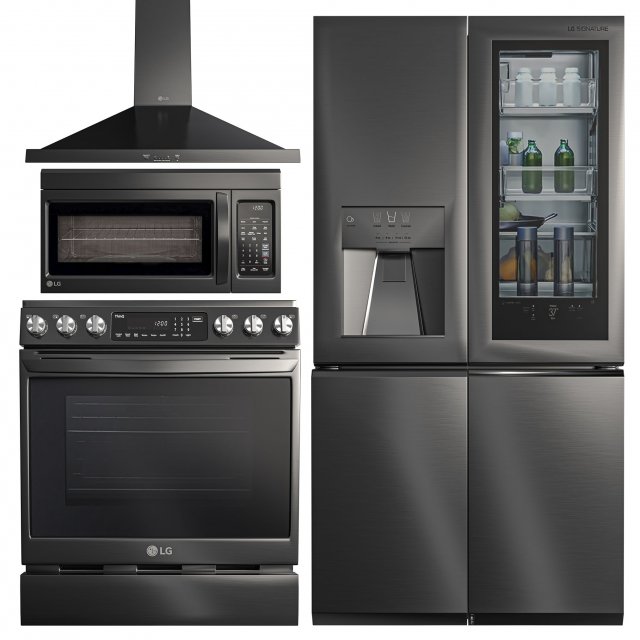 lgkitchenappliances Model 3D .c4d .max .obj .3ds .fbx .stl .blend 