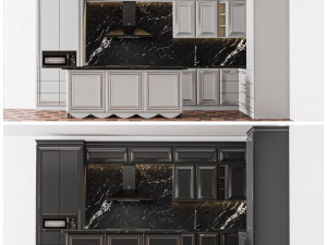 kitchen modern 3D Model