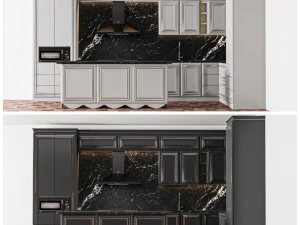 kitchen modern 3D Model