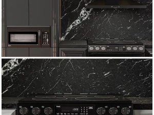 kitchen modern 3D Model