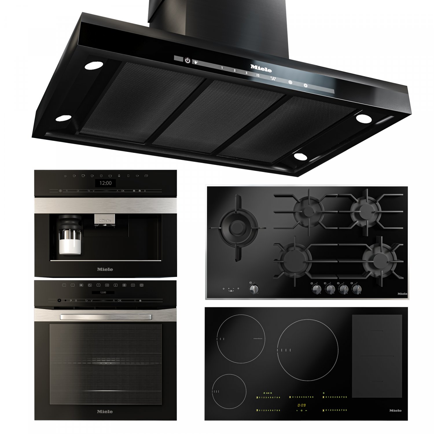 Miele oven shop and hob