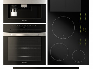 Miele Kitchen Appliances 2 3Dモデル