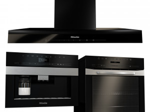 Miele Kitchen Appliances 2 3Dモデル