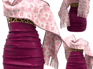 club dress Modèle 3D