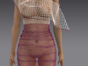 club dress Modèle 3D