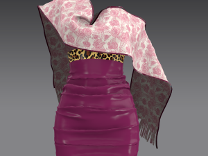club dress Modèle 3D