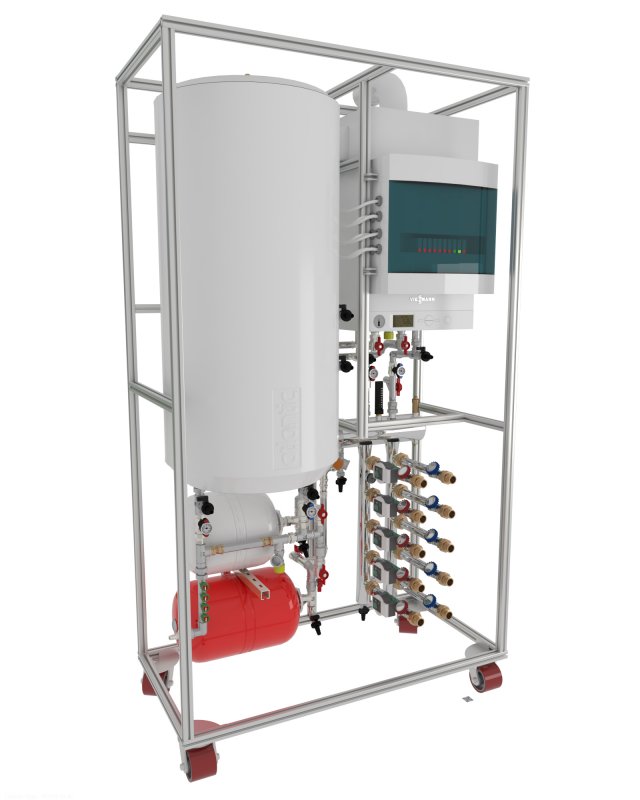 gas equipment 3D 模型 .c4d .max .obj .3ds .fbx .stl .blend 