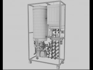 gas equipment 3D Model