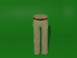 pants Model 3D