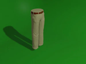pantalon Modèle 3D
