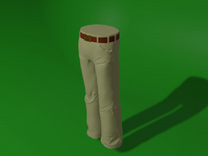 pants Model 3D