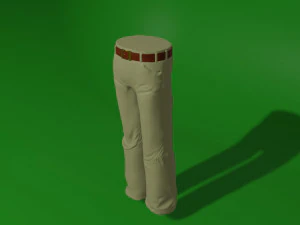 pantalon Modèle 3D