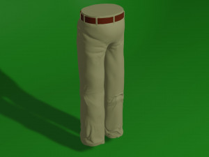 pants Model 3D