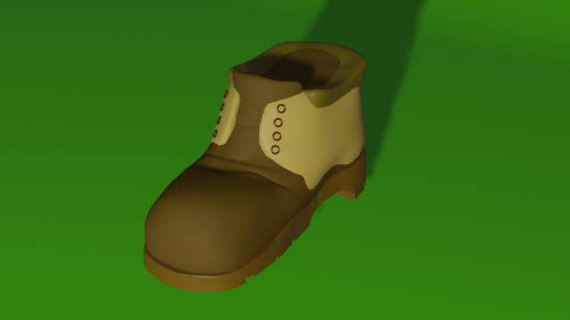 shoes 3D Model .c4d .max .obj .3ds .fbx .stl .blend 