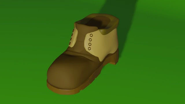 sapato Modelo 3D .c4d .max .obj .3ds .fbx .stl .blend 