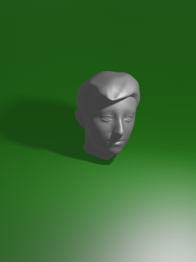 portrait 3D Model .c4d .max .obj .3ds .fbx .stl .blend 