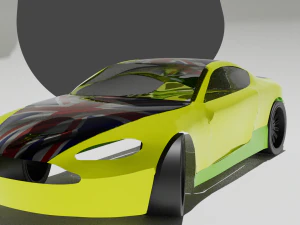 kit de carroceria aston martin Modelo 3D