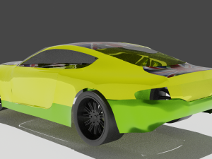 aston martin body kit Model 3D