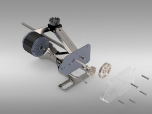 electric scissor jack 3D Model